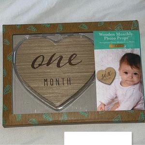 Monthly Woden Photo Props